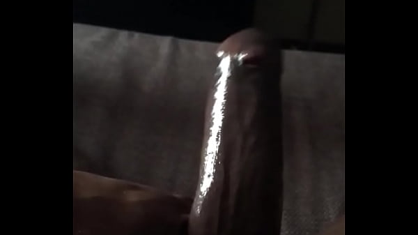 Long stroking this oily wet big black dick