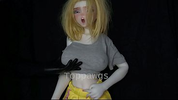 Blowjob and missionary with Andria 18 with Sex Doll vs BBC 12 min