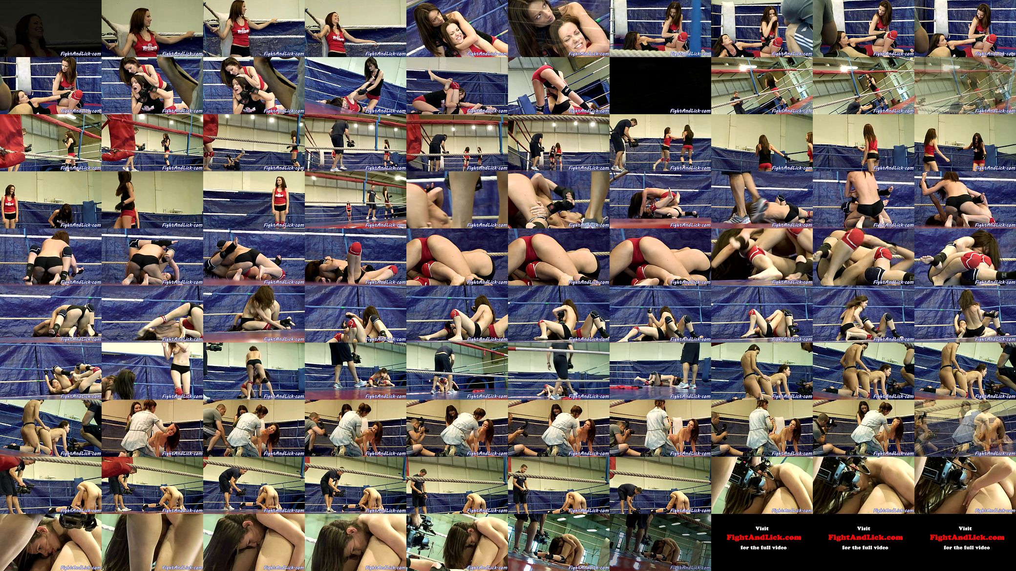 Babe strapon fucked by wrestler dyke 预览图
