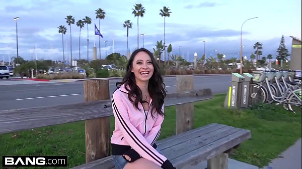 Teen Quinn Takes Her Wet Pussy Out For Some Pub...