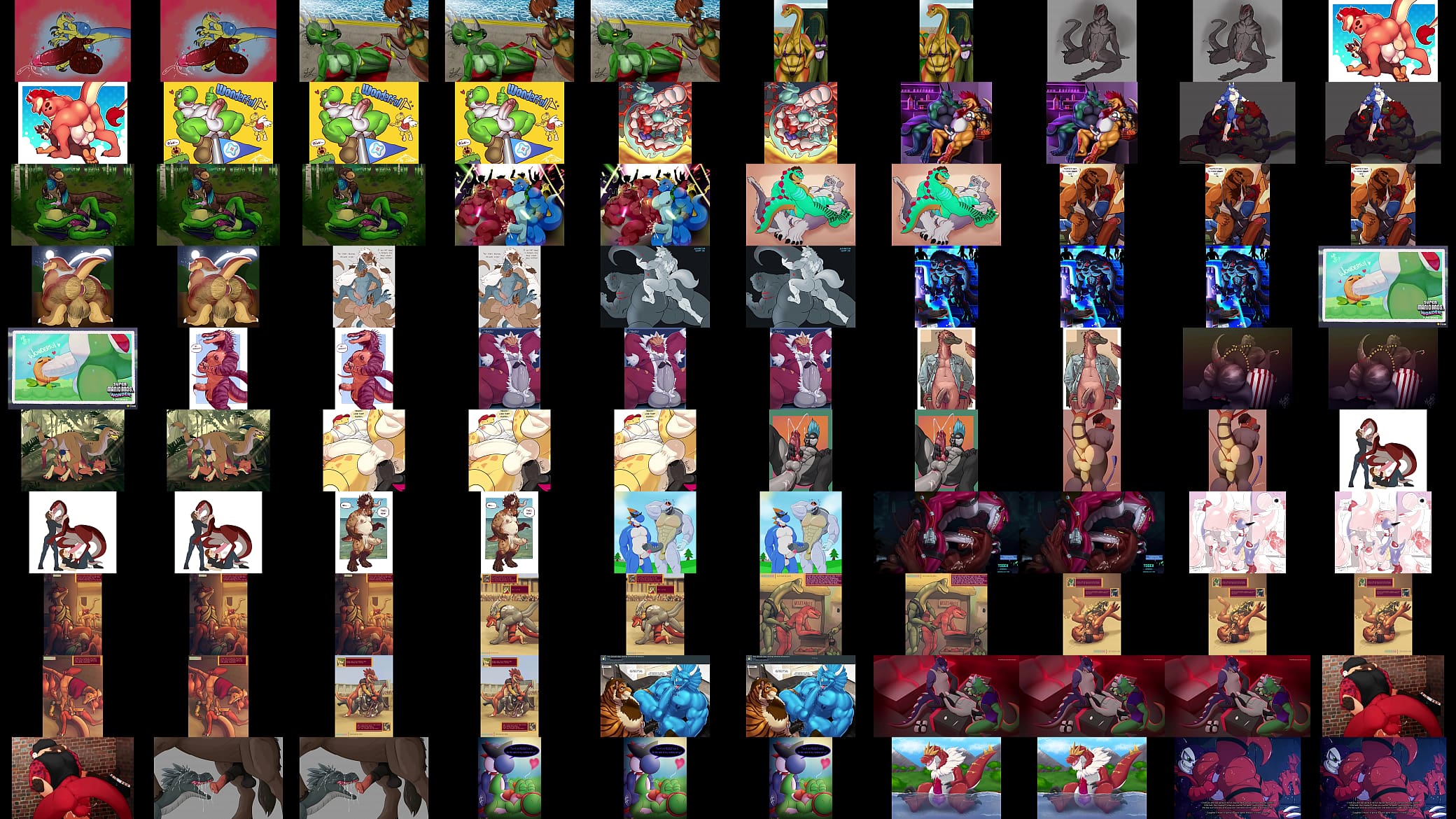Gay Furry Porn Compilation (Dinosaur Edition) 预览图