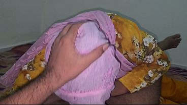 My co-wife is desperate to get fucked after seeing me.