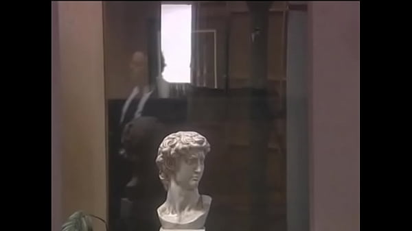 Download Video - Horny secretary with glasses masturbates at the workplace and then gives the boss a blowjob in front of the employees