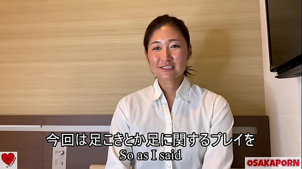 Hot muscular Japanese enjoys footjob. Aki 3-1 OSAKAPORN