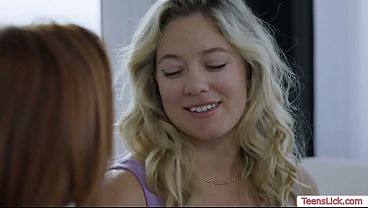 Lesbian stepmom sits on the face of stepdaughter