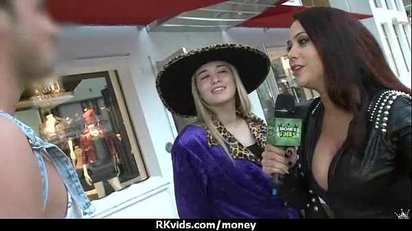 Slutty amateur babe is paid cash from some crazy public sex 1