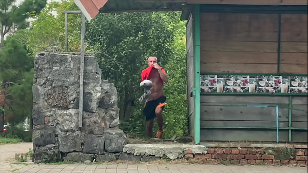 Hooligan wanker tore a young ass with his huge ...