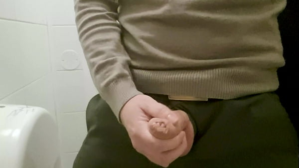 Download Video - Jerking off in a Swedish furniture store restroom