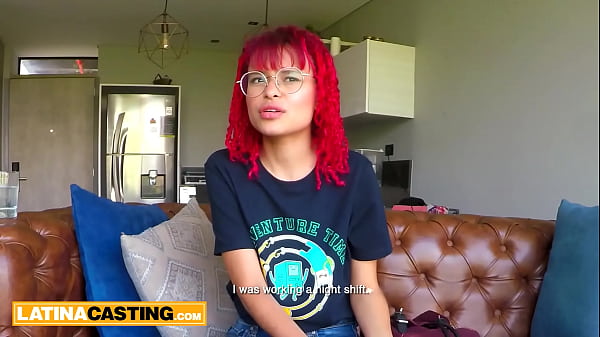 Petite Innocent Red Head Latina Casting BJ and Wet Pussy Fuck Facial