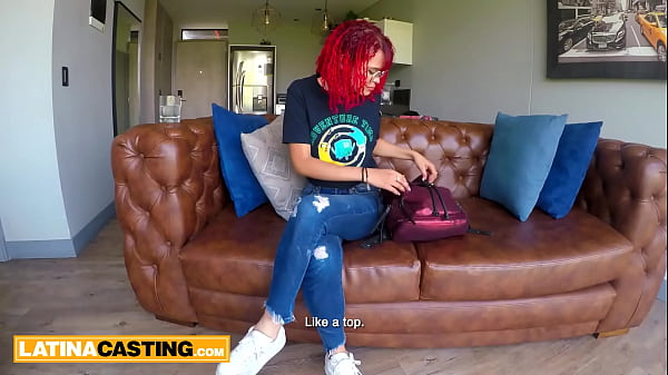Petite Innocent Red Head Latina Casting BJ and Wet Pussy Fuck Facial