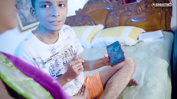 Download Video - Desi Indian Big Boobs step Mom teaches her StepSon How to fuck when not at Home &lpar; Hindi Audio &rpar;