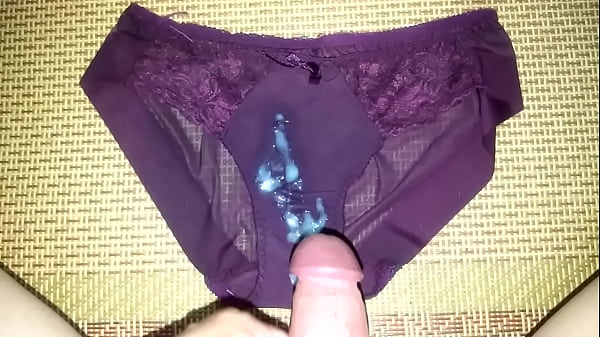 Sịp ren mực hoa đẹp của em | Cum on panties co...