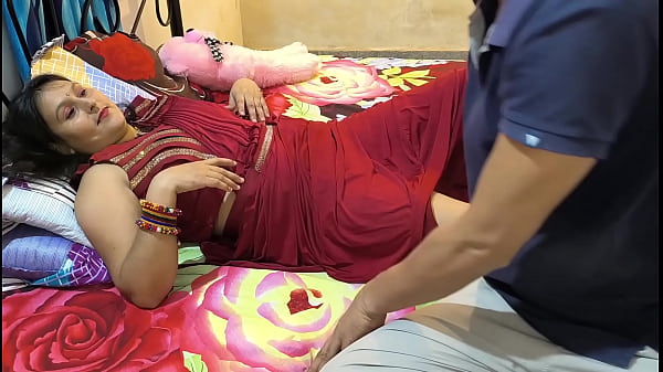 Hardcore chudai non stop red saree