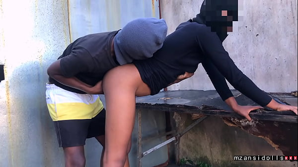 ebony fucked in the back yard