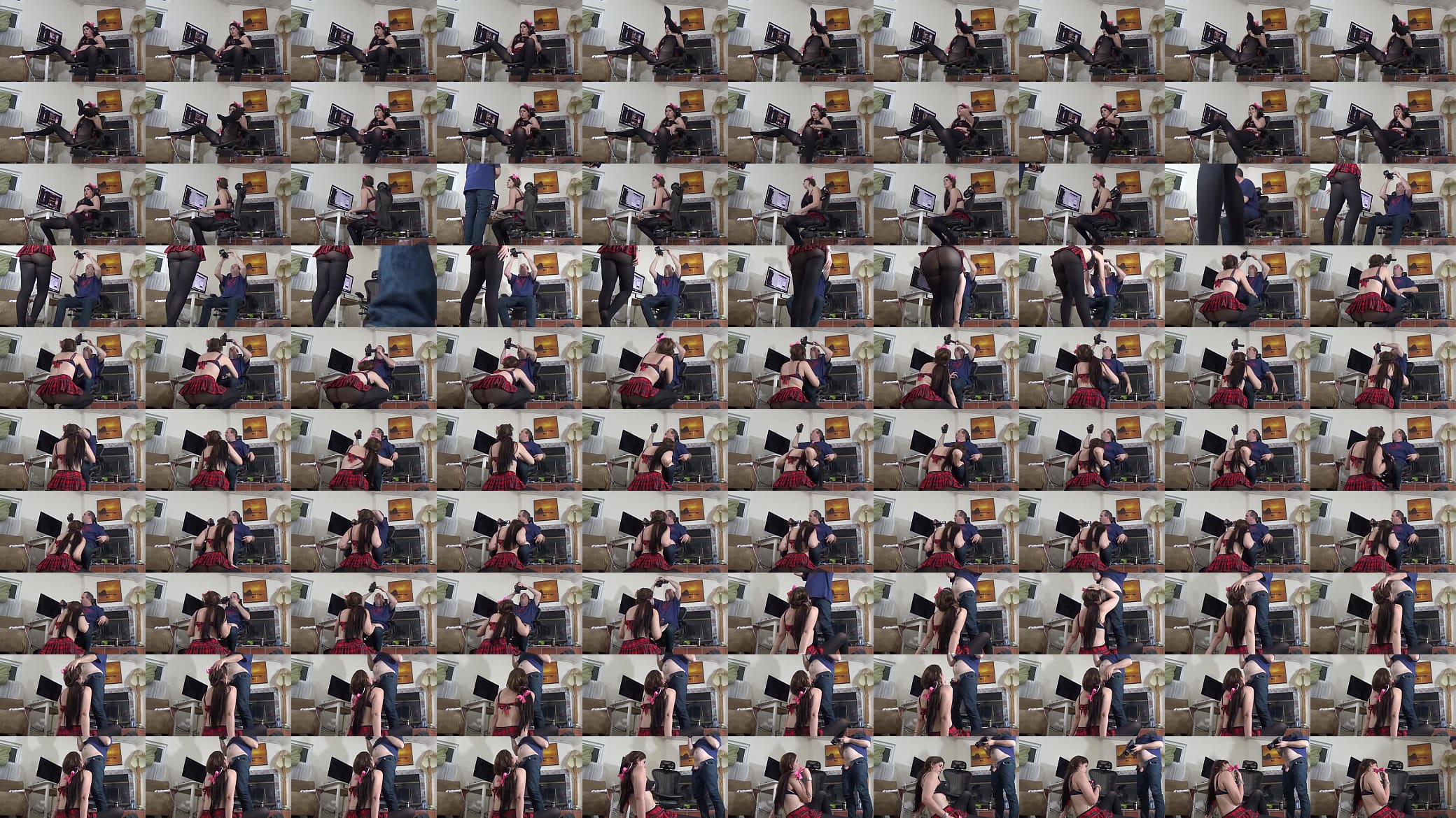 Caught masturbating and gives him an oral creampie for his personal collection 预览图