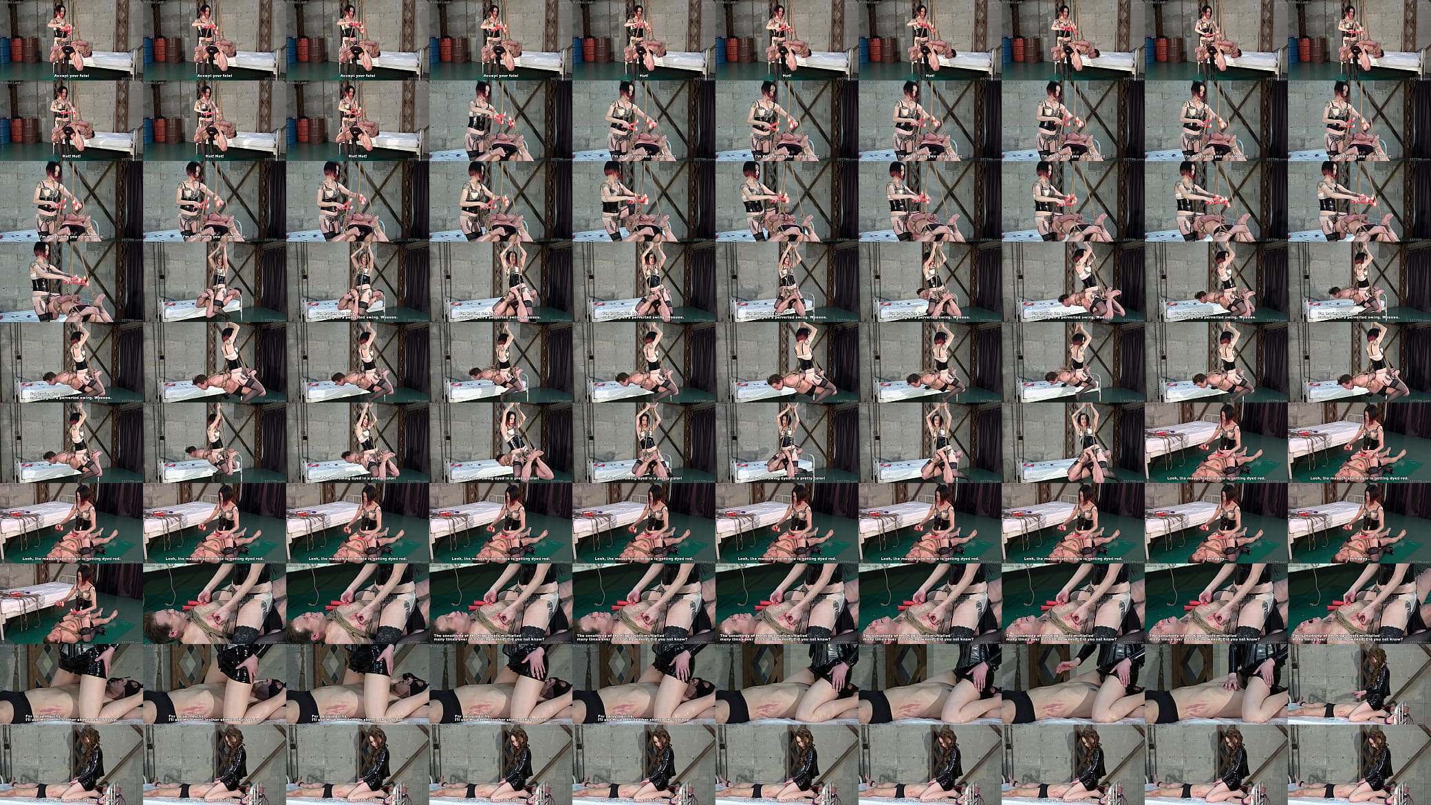 Japanese Femdom Fun on a perverted Swing 预览图