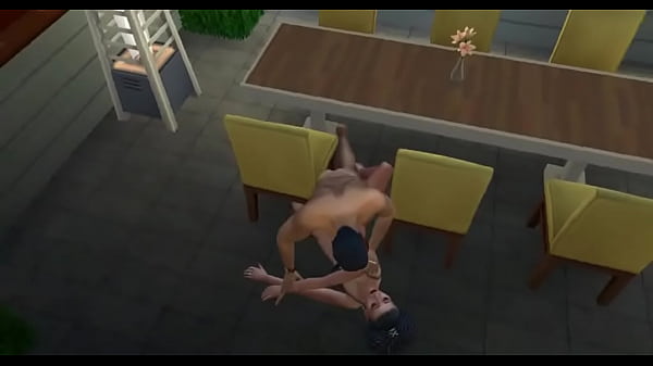 This couple fucks really weird