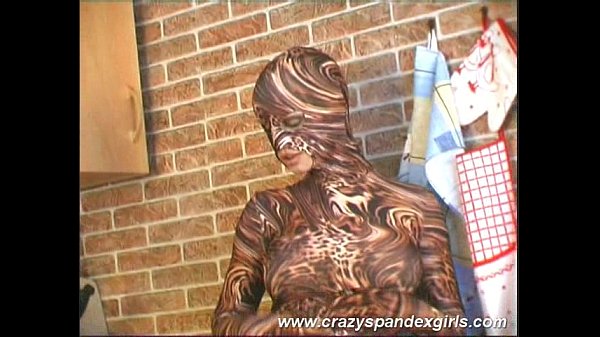 Crazy spandex girl big tits