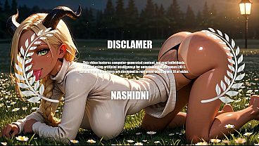 Outdoor Gangbang in the Field with Black Men – Double Penetration – AI Generation Anal