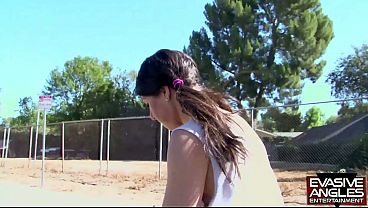 18  Brunette Mia Gold Sucks BBC, Rides Hard, Takes Anal and Ends with a Sticky Facial