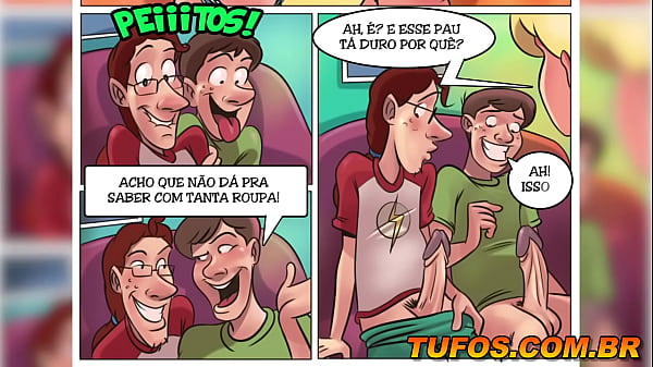 Hot afternoon of studying and the naughty girls are on fire! Sacanas porn comics!
