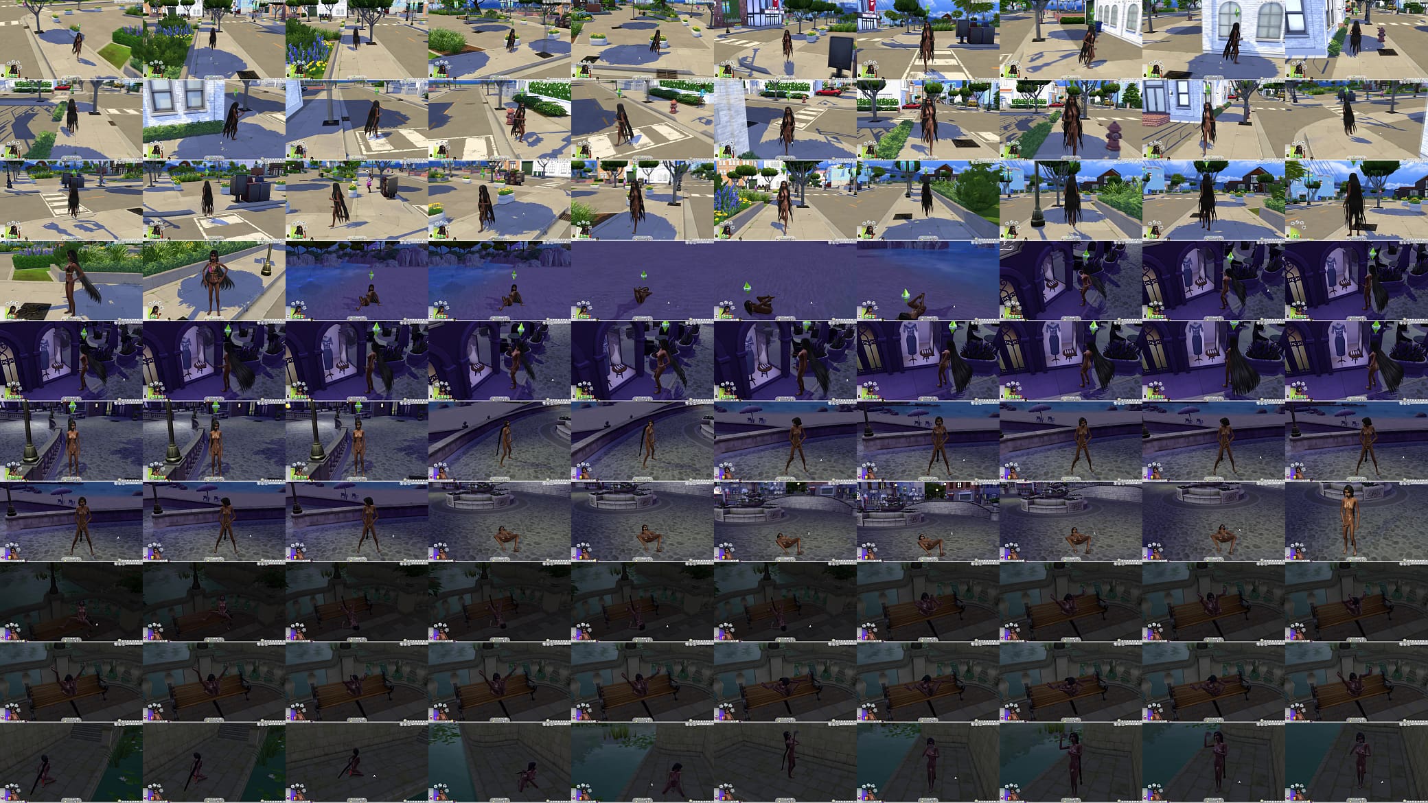 shemale covered in sperm walking in public sims 4 预览图