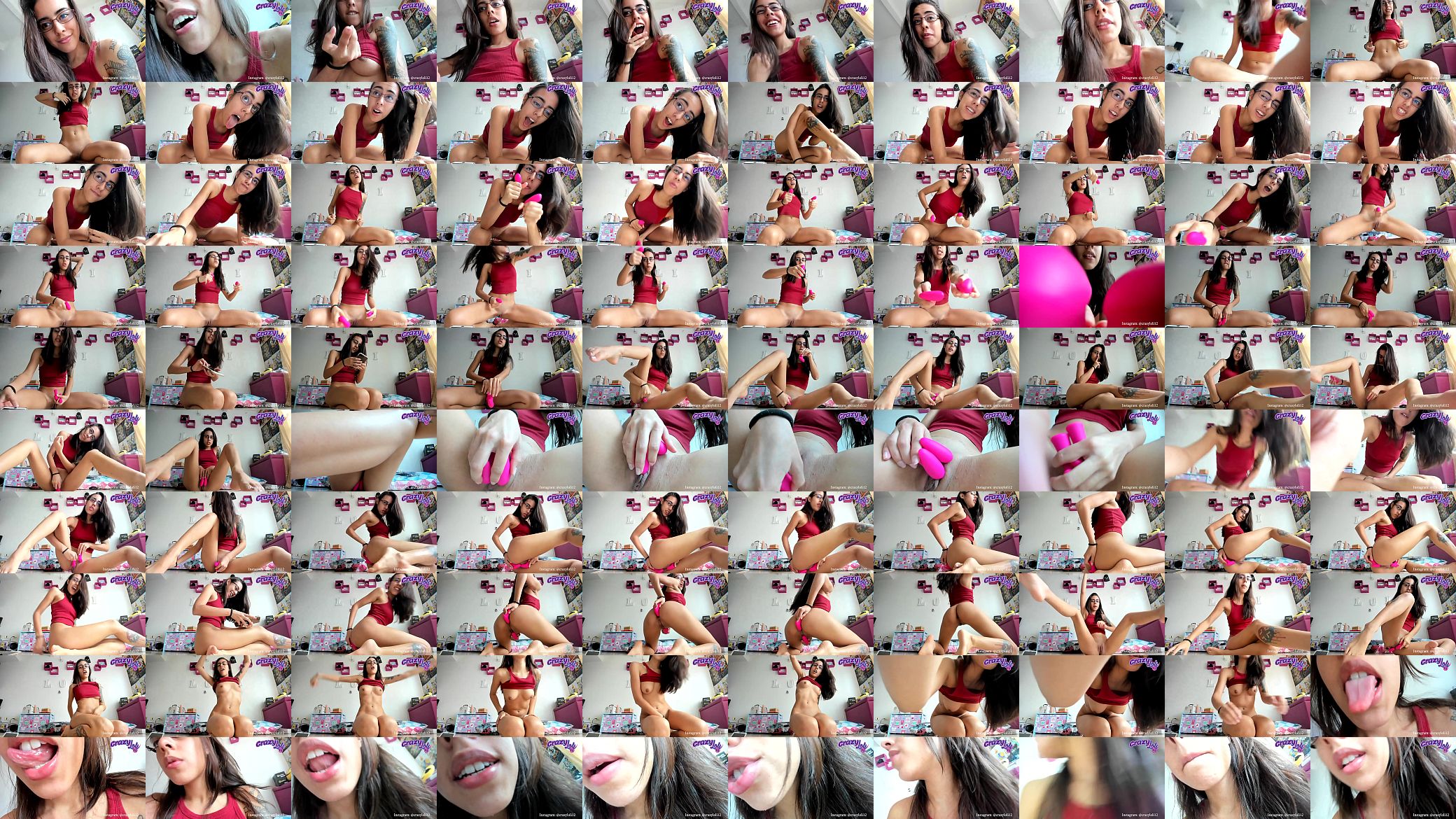Chica colombiana Salmakia se masturba en webcam show 预览图
