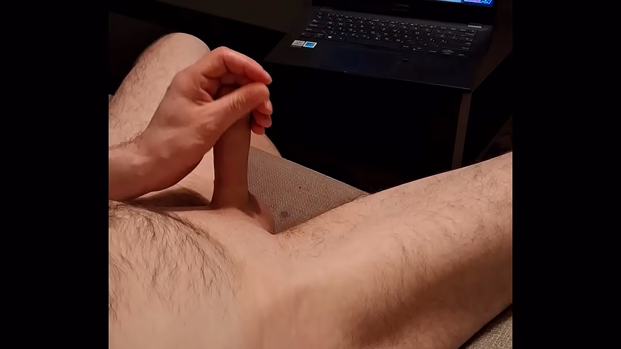 Dick jerking off to hot body Nikita Reznikova'_s POV video