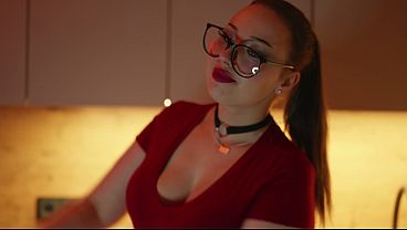 Goth Neighbor Came To Get Facefucked
