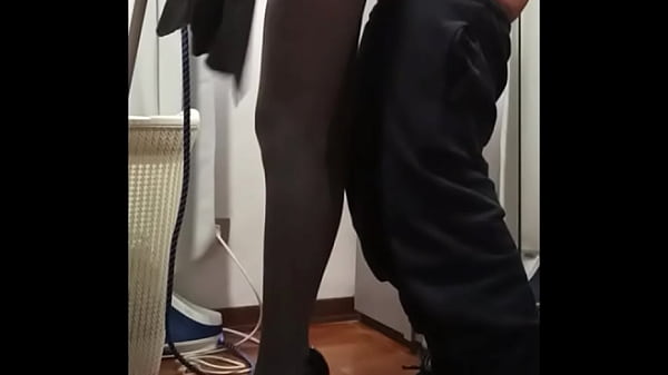preview - Milf gets fucked while ironing in heels and cums on pantyhose
