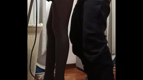 preview - Milf gets fucked while ironing in heels and cums on pantyhose
