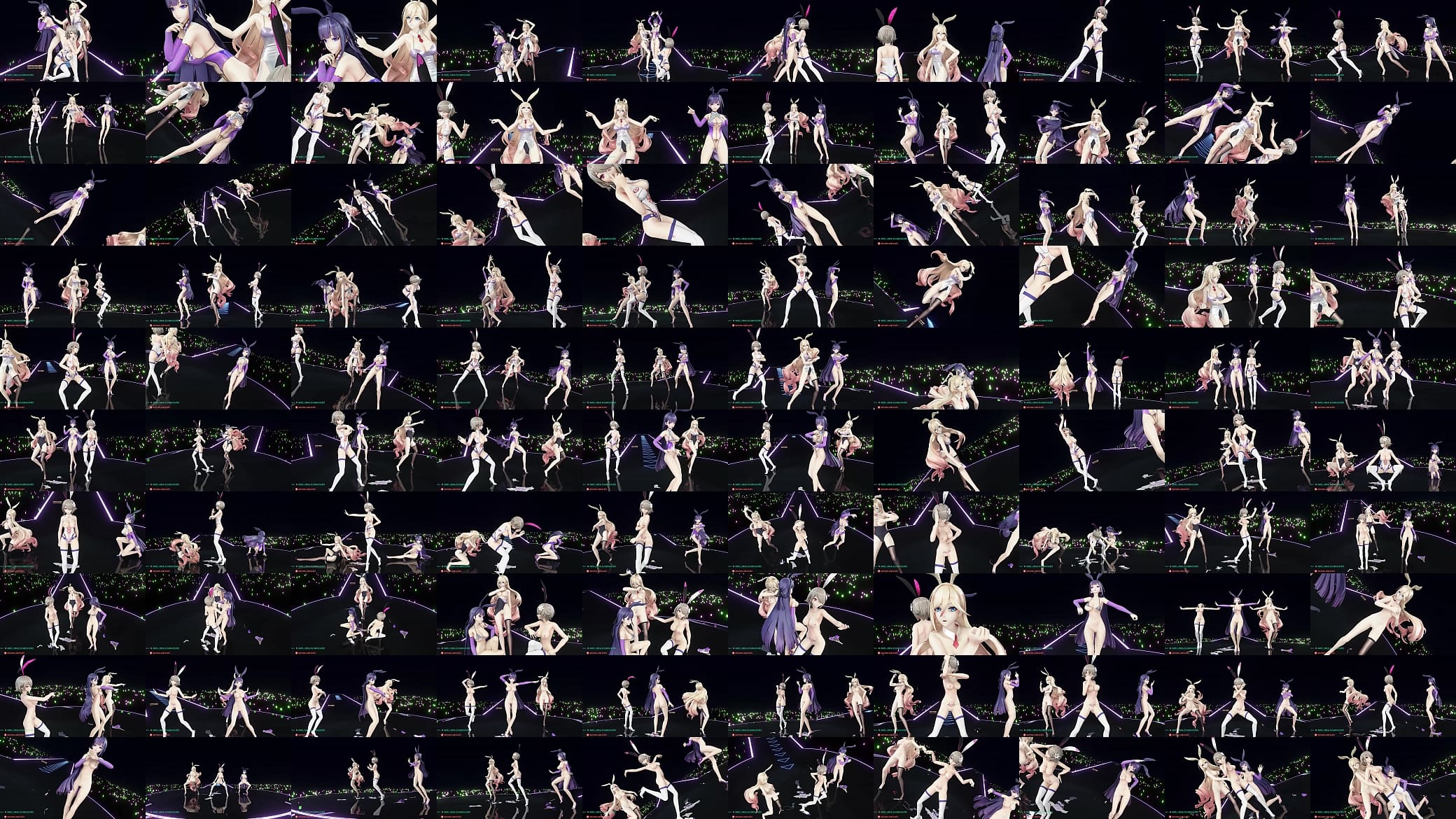 MMD R18 H o n k a i 3rd (by qishi) 预览图