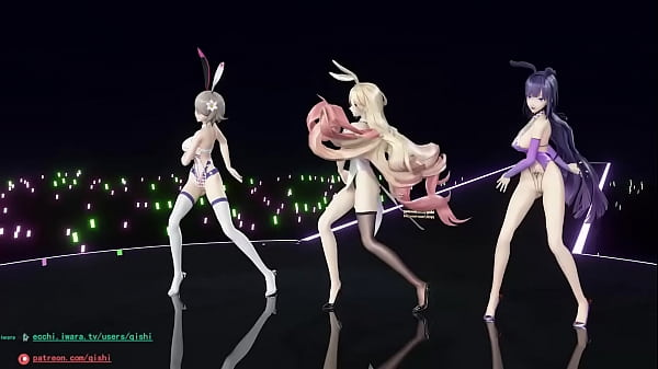 MMD R18 H o n k a i 3rd (by qishi)