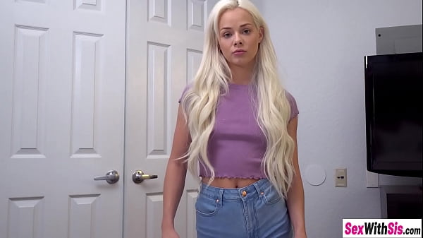 Sexy stepsis Elsa Jean paid her new shoes with one amazing blowjob and hardcore sex