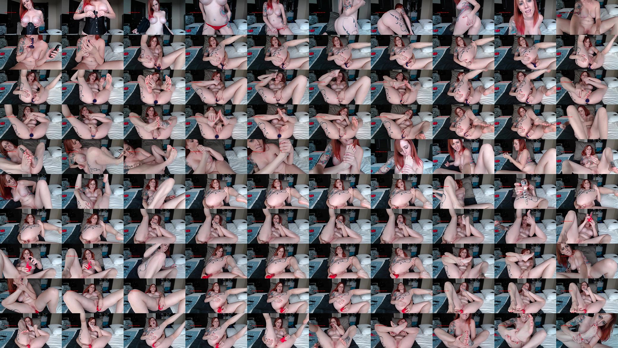 Dildo everyhole w toes in mouth- Allxxxcam.com 预览图