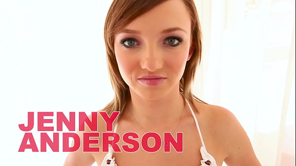 JENNY ANDERSON Super Cute 19 YO NewbieTeen Huge Cock POV Blowjob and Cum Swallow - Must See! A