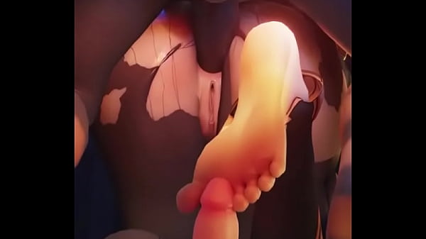 Shenhe anal fuck and foot job (genshin impact porn)