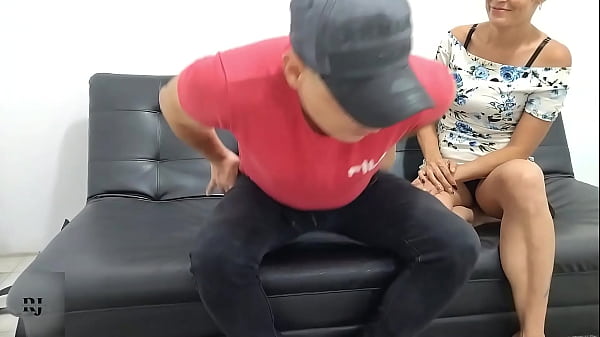 the horny lady pays me for the service with a good fuck
