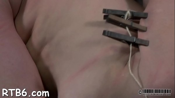 Clamped up hottie is receiving lusty facial torment