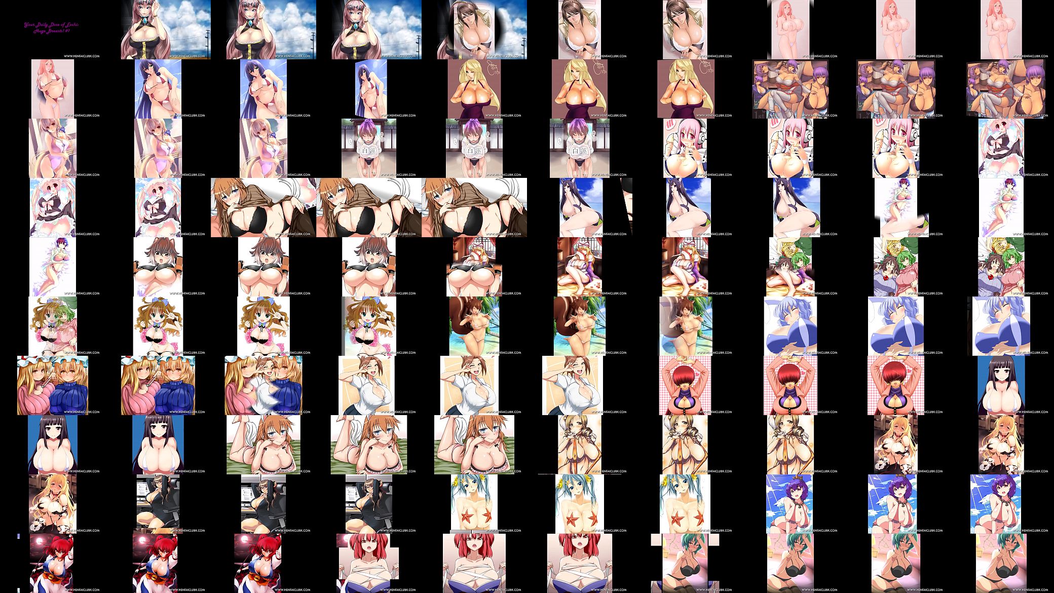 girls  Your Daily Dose of Ecchi  Huge Breasts Video 1 预览图