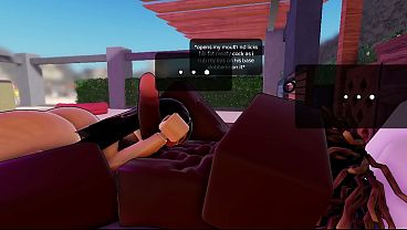 Fucked a Slutty Stripper and Turned Her Into My Cum dump (ROBLOX)