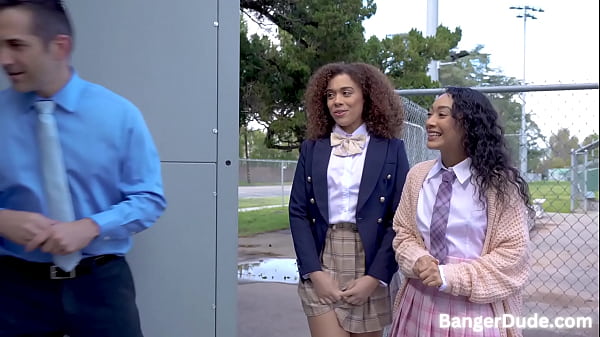 Download Video - Sarah Lace and Willow Ryder fucked by cop Donnie Rock