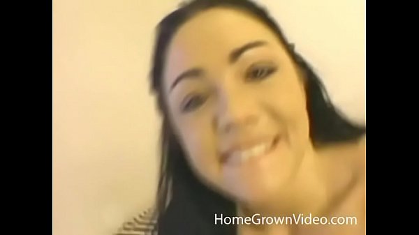 Amateur nympho masturbates then sucks my hard cock