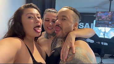 Reencontrei o Casal e eles me fizeram gozar tão gostoso que agora eu só quero ser marmita de casal