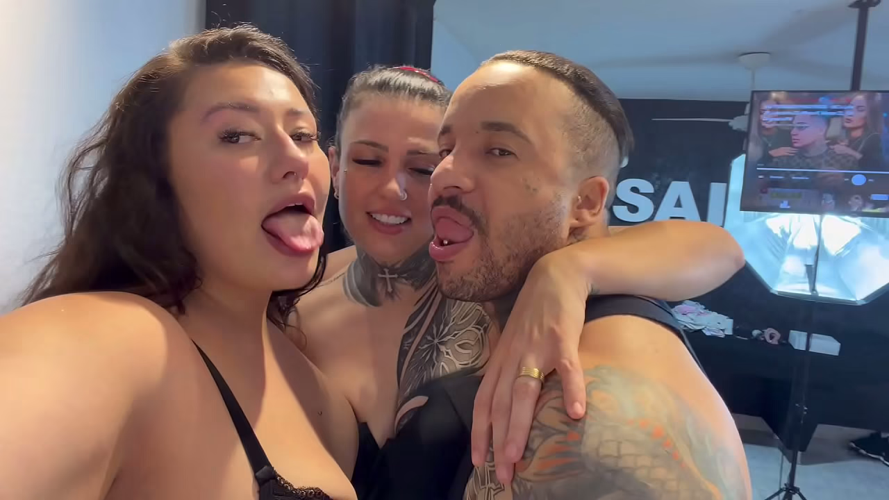 Reencontrei o Casal DNA e eles me fizeram gozar t&atilde_o gostoso que agora eu s&oacute_ quero ser marmita de casal