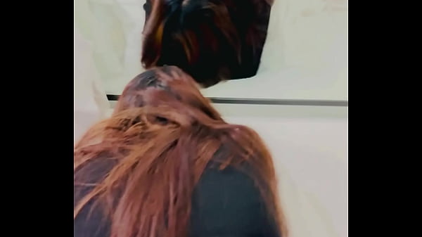 I fuck my wife with her dress on, heels and her lace panties