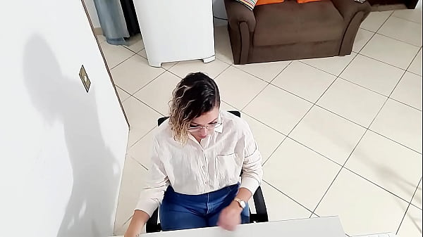 Download Video - Secretary has her asshole used by her boss in the office&period;