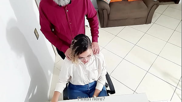 Secretary has her asshole used by her boss in the office.