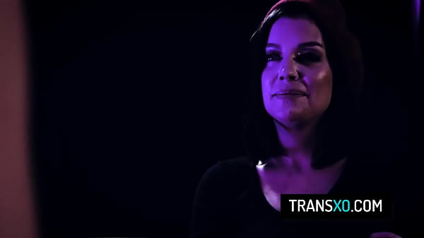 Tranny dominatrix Casey Kisses licks and fucks ...