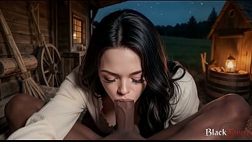 This beauty worked hard until late in the evening, so I decided to do something nice for her—I fucked her. [AI]